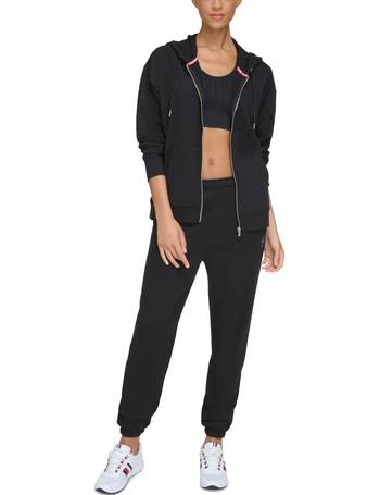 Tommy Hilfiger Women's Zip Neck Pullover Sweatshirt - Macy's