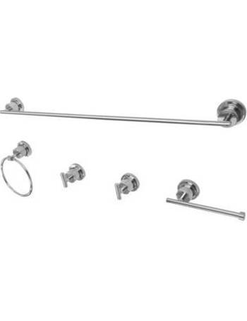 Kingston Brass 3-Pc. Bathroom Accessory Set in Brushed Nickel