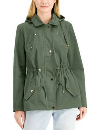 charter club petite anorak rain jacket