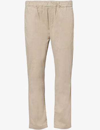 Warm Twill Jogger Chino in Camel