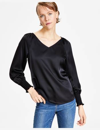 Shop Bar III Women's Long Sleeve Blouses up to 80% Off