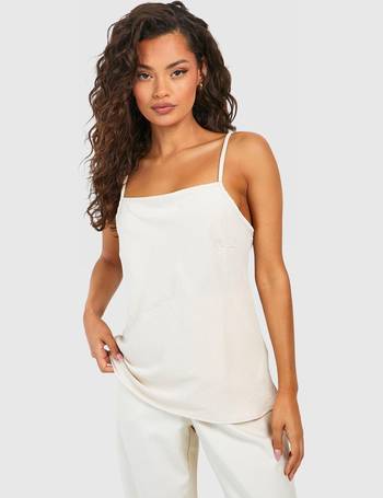 Shop boohoo Women's White Camis up to 70% Off