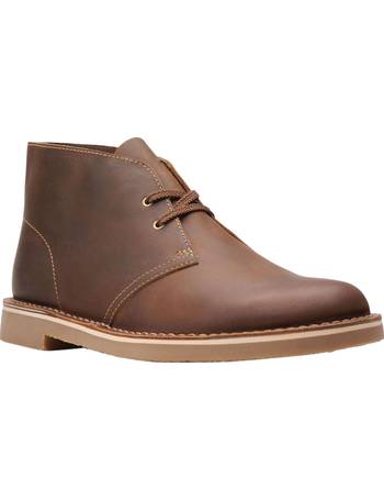 Men's Clarks 1825 Collection Mahale Mid LaceUp Moc Toe Boot Brown 26102589 