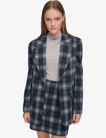 Calvin Klein X-Fit One Button Topper Jacket - Macy's