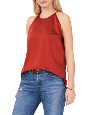 Vince Camuto Pleated Tank Top