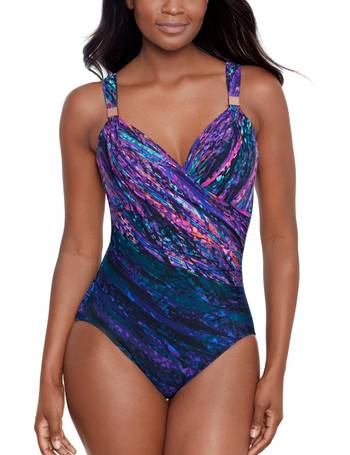 Maeve Strappy Ruched One-Piece Swimsuit