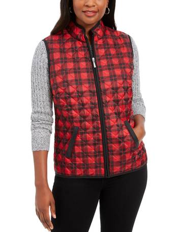 Karen Scott Women Petite Quilted Puffer Vest (Petite Medium, New Red  Amore), New Red Amore, Medium : : Clothing, Shoes & Accessories