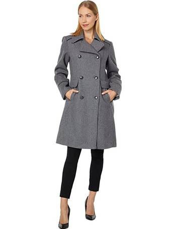 vince camuto grey wool coat