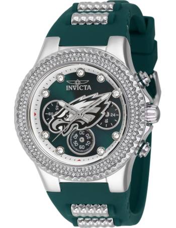 NFL Philadelphia Eagles Green Dial Ladies Watch 36924