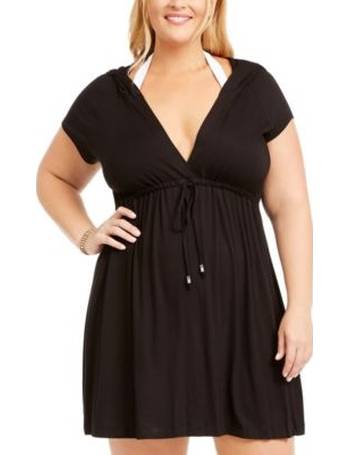 dotti plus size swim cover up