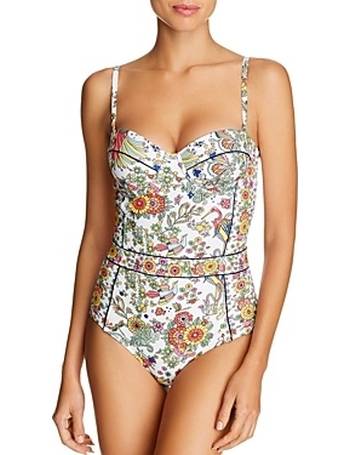 Shop Women's One-Piece Swimsuits from Tory Burch up to 55% Off | DealDoodle