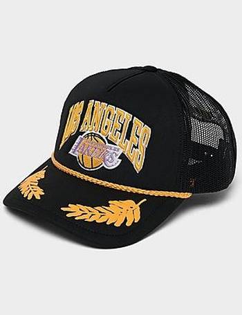 Mitchell & Ness LA Lakers HWC Gold Leaf NBA Trucker Cap