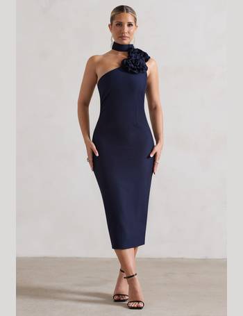 Lisbon Lilac Square Neck Ruched Midi Dress – Club L London - USA