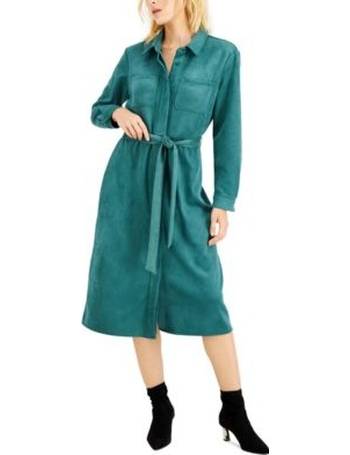 Alfani Plus Size Colorblocked Fit & Flare Dress