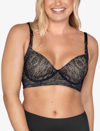 Leonisa Women's Back Smoothing Bra with Soft Full Coverage Cups