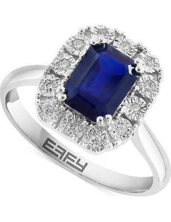 Macy's effy sapphire on sale ring