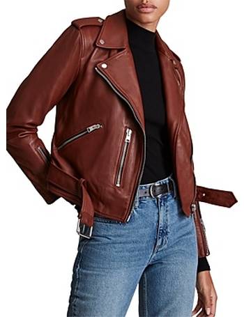 allsaints lindell leather jacket