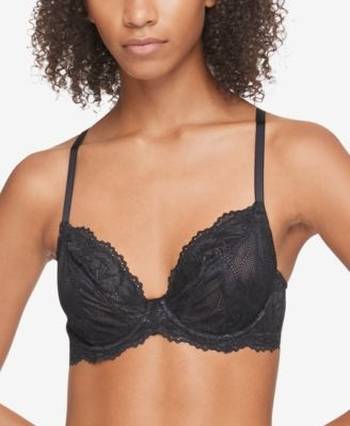 Calvin Klein Perfectly Fit Full Coverage T-Shirt Bra F3837 - Macy's