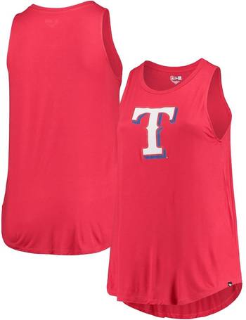 5th & Ocean Texas Rangers Women's Space Dye Raglan Shirt - Macy's