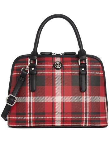 Giani Bernini Rugby Saffiano Red, White & Blue Medium Tote, Created for  Macy's