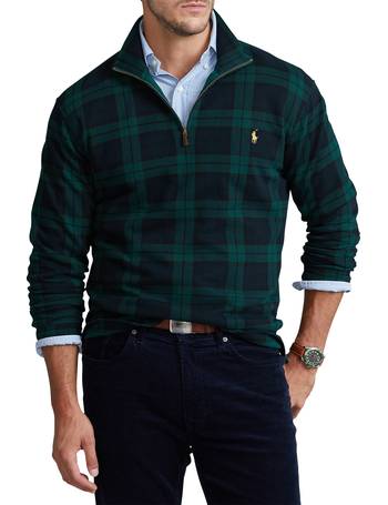 tartan estate rib pullover