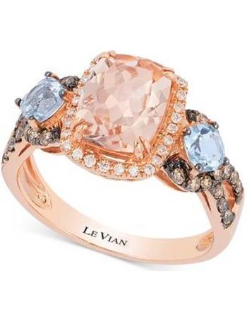Womens Jewellery Rings Diamond Ring in Metallic Le Vian 14k Rose Gold 1.27 Ct Tw 