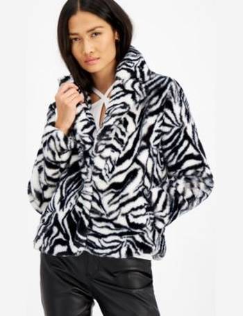Women S Macys Faux Fur Coats Up To, Inc International Concepts Faux Fur Hood Quilted Down Coats