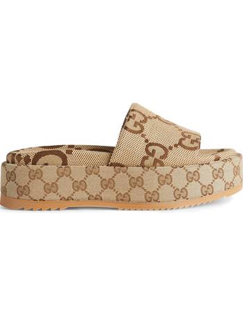 Gucci 40mm Kawaii Miami Rubber Slide Sandals