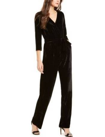 ny collection belted jumpsuit