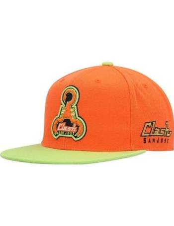 Men's Seattle Kraken Mitchell & Ness Black Vintage Paintbrush Snapback Hat