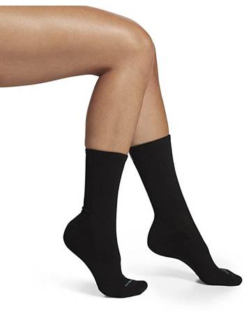 No Nonsense womens Feel Good Compression Knee High Sock, 3 Pair Pack