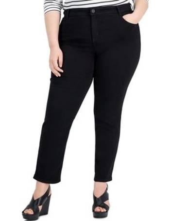 Plus & Petite Plus Size Tummy-Control Bootcut Jeans, Created for Macy's