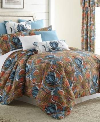 Colcha Linens Tropic Bay Comforter Set-Queen - Macy's