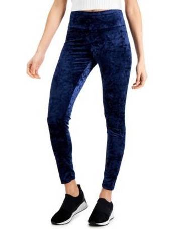 INC International Concepts Women's Crushed Velvet Leggings