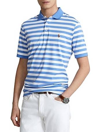 Polo Ralph Lauren Men's Classic Fit Soft Cotton Striped Polo Shirt 