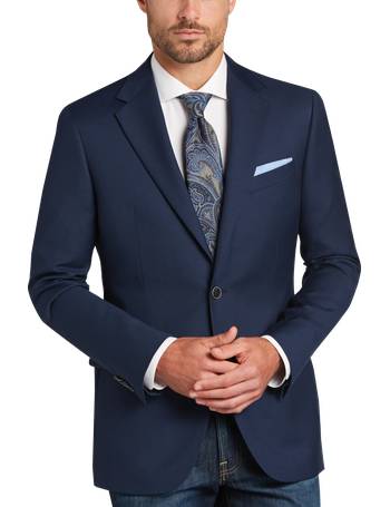 men's wearhouse navy blue blazer