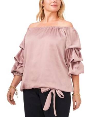 msk embellished chiffon blouse