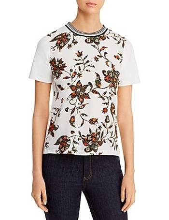 Shop Women's T-shirts from Tory Burch up to 70% Off | DealDoodle