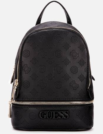 guess skye debossed logo backpack