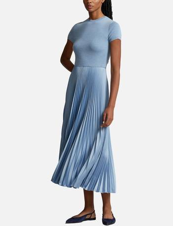 Ted baker esperan clearance serenity contrast pleat dress