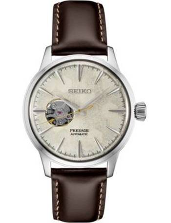 Shop Men's Leather Watches from Seiko up to 65% Off | DealDoodle