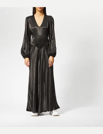 ganni cameron maxi dress