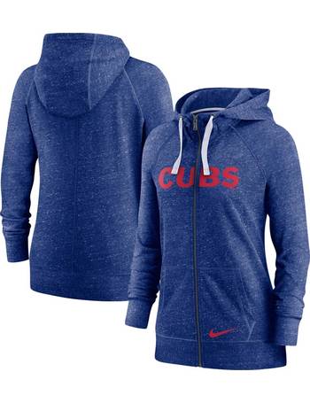 Nike Women's Navy Detroit Tigers Gym Vintage Team Full-Zip Hoodie - Macy's