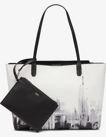 DKNY- Grayson Large Tote (Camo/Black) – Amreki