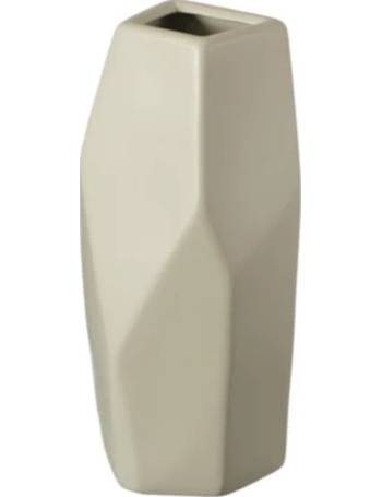 Uniquewise Contemporary White Ceramic Unique Shaped Flower Table