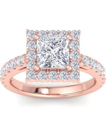 3.7 g Super Jeweler Women Accessories Jewelry Rings 1 3/4 Carat Oval Shape Garnet & 18 Diamond Ring in 14K 