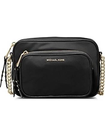 michael michael kors leila flap messenger nylon crossbody