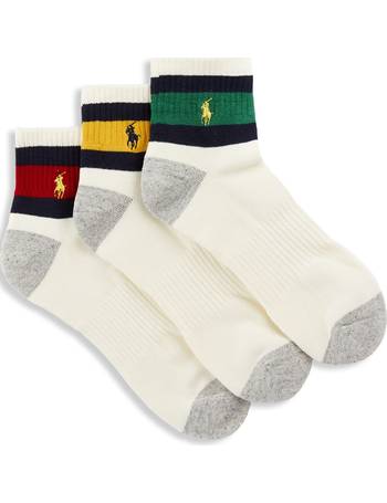 Shop Polo Ralph Lauren Men's Striped Socks up to 60% Off | DealDoodle