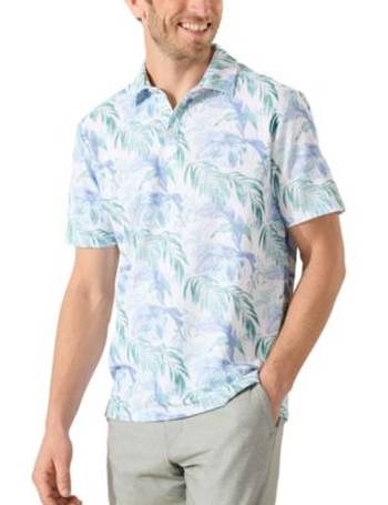 Tommy Bahama Men's Gray Los Angeles Dodgers IslandZone Pineapple Palm Coast  Polo Shirt - Macy's