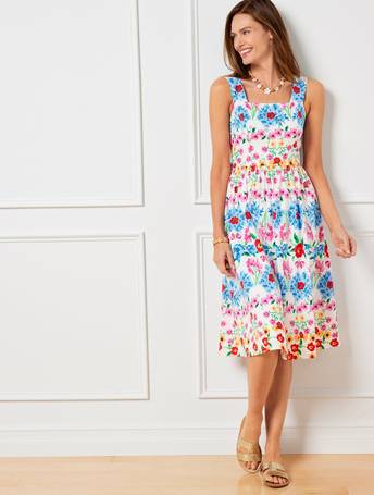 Shop Talbots Women's Fit & Flare Dresses up to 30% Off